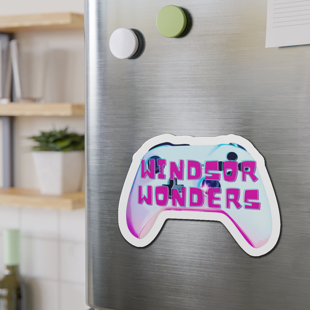 Gaming Controller Die-Cut Magnets - Custom Design