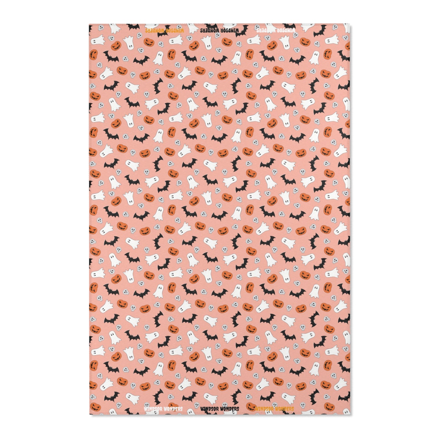 Windsor Wonders Orange Halloween Area Rugs