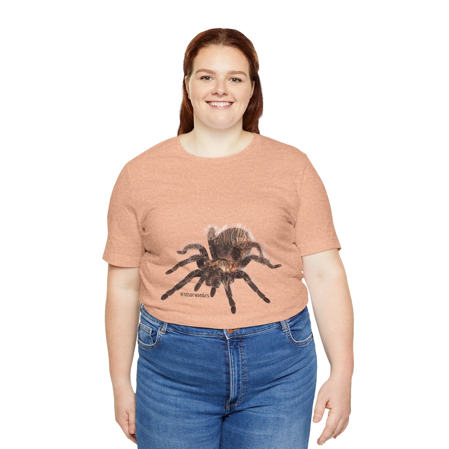 T-Shirt featuring a Realistic Tarantula Design, Funny Spider Lover Tee, Gift for Entomologists, Halloween Costume Shirt, Nature Fan [...]