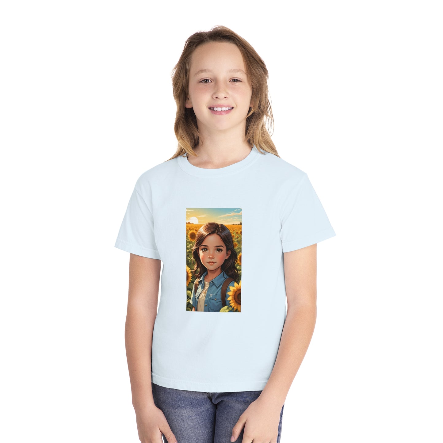 Windsor Wonders Madi Sunflower Youth Midweight Tee