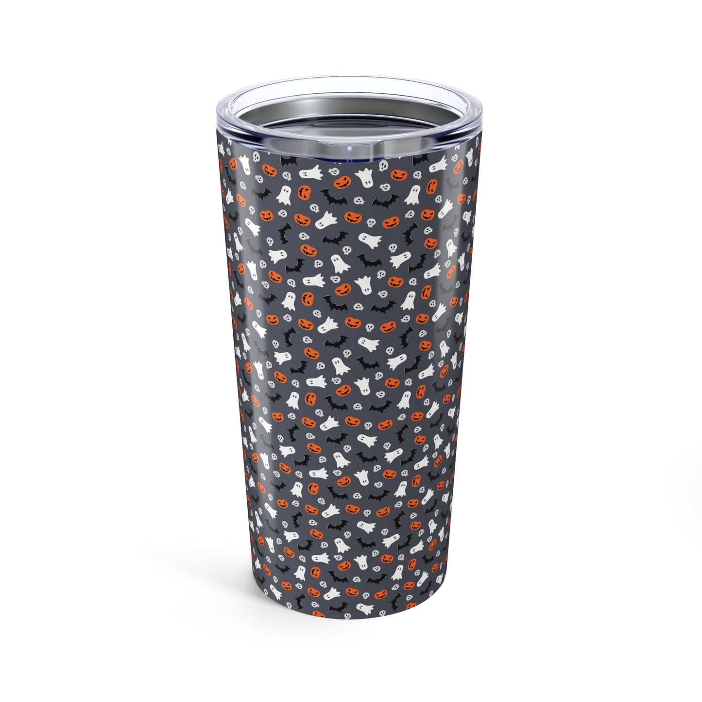 Dark Grey Halloween Tumbler 20oz