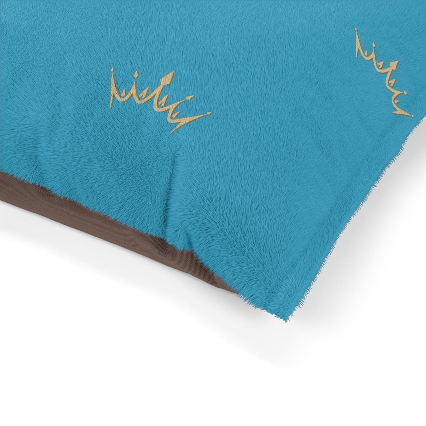 Windsor Wonders Crown Turquoise Pet Bed for Cozy Cats and Dogs - Crown Design, Pet Accessories, Dog Bed, Cat Bed, Unique Pet Gifts, Comfy Dog Cushion