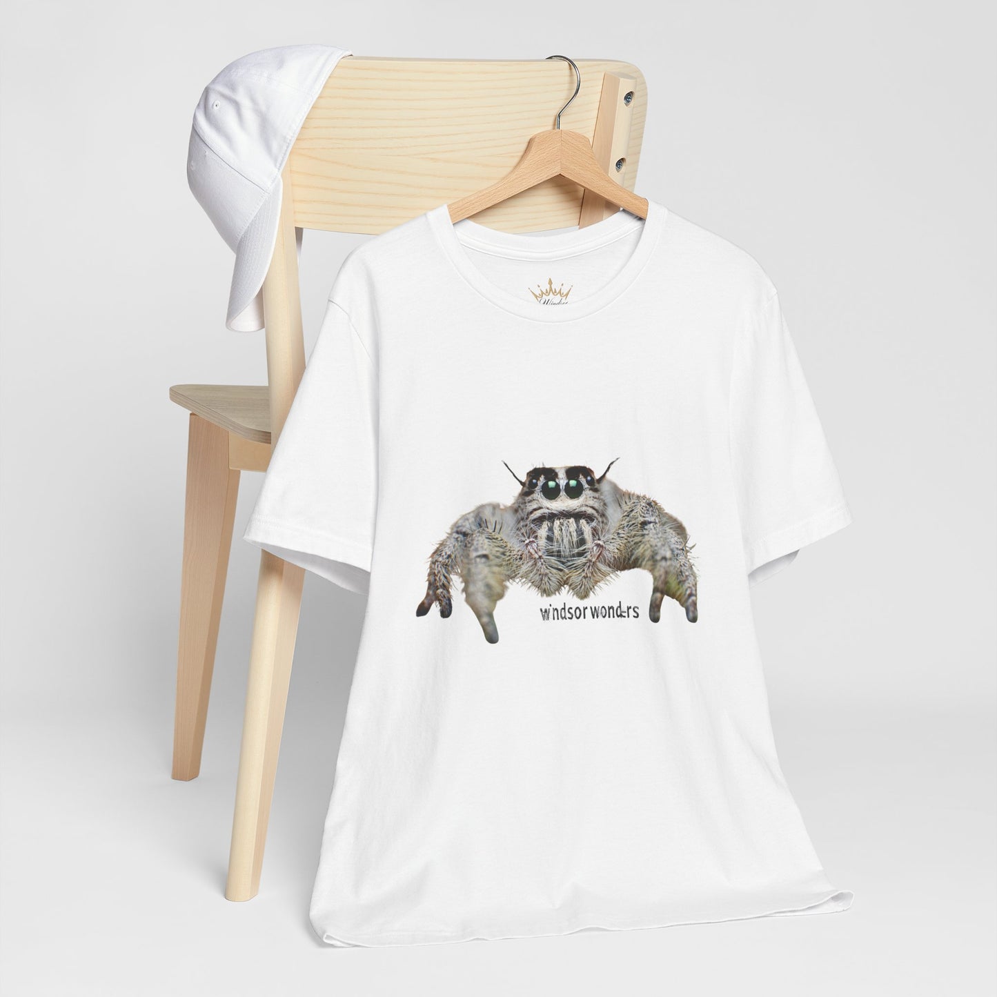 Windsor Wonders Spooder-Inspired Unisex Tee, Cute Cat Shirt, Animal Lover Gift, Fun Graphic Tees, Unique Casual Wear