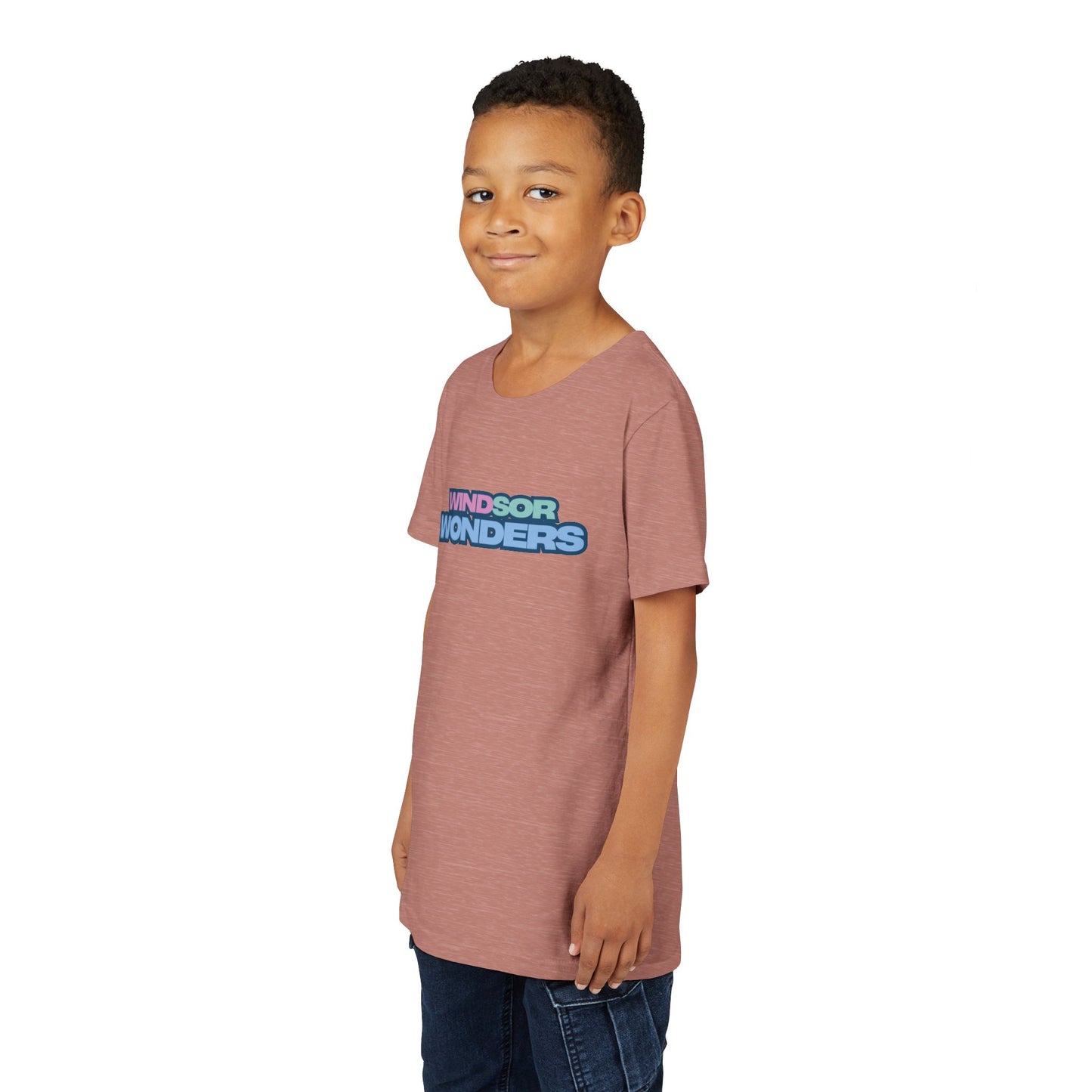 Windsor Wonders Youth Short Sleeve Tee - 'Windsor Wonders' Graphic T-Shirt, Fun Summer Wear, Gift for Kids, Adventure Apparel, Family Outing