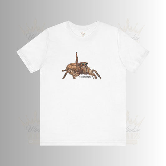 Plea the 1/8th Tee, Unisex Jersey Short Sleeve Tee, Arachnid Humor Shirt, Gift for Nature Lovers, Halloween Costume Ideas, Bug Lover Apparel