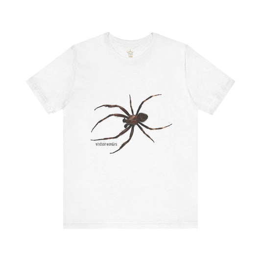 Weaver Spider Tee - Unisex Jersey Short Sleeve Tee, Halloween Shirt, Graphic Tee for Nature Lovers, Gift for Arachnophobes, Casual Wear