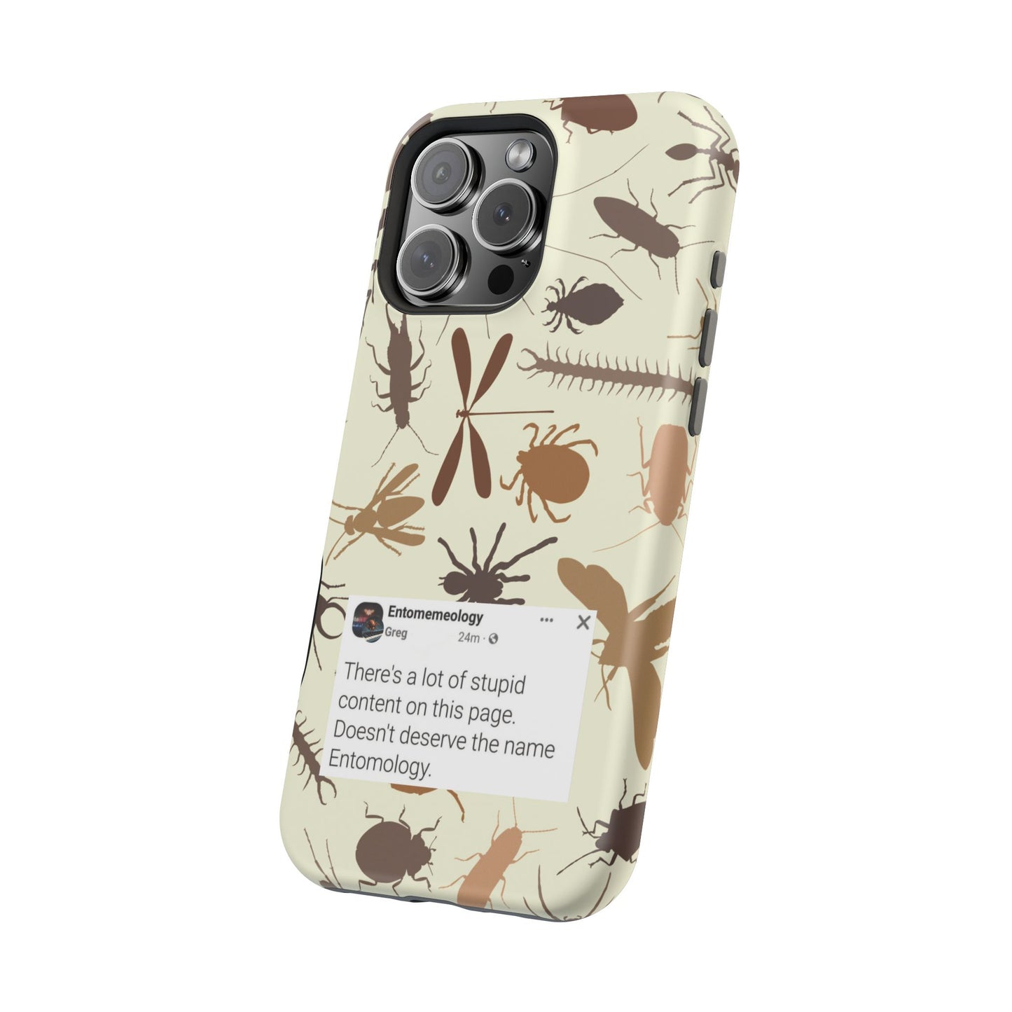 Unique Entomemeology Greg Bug Design Magnetic Tough Cases, Insect Lover Phone Cover, Durable Smartphone Case, Entomology Gift for Nature Enthusiasts, [...]