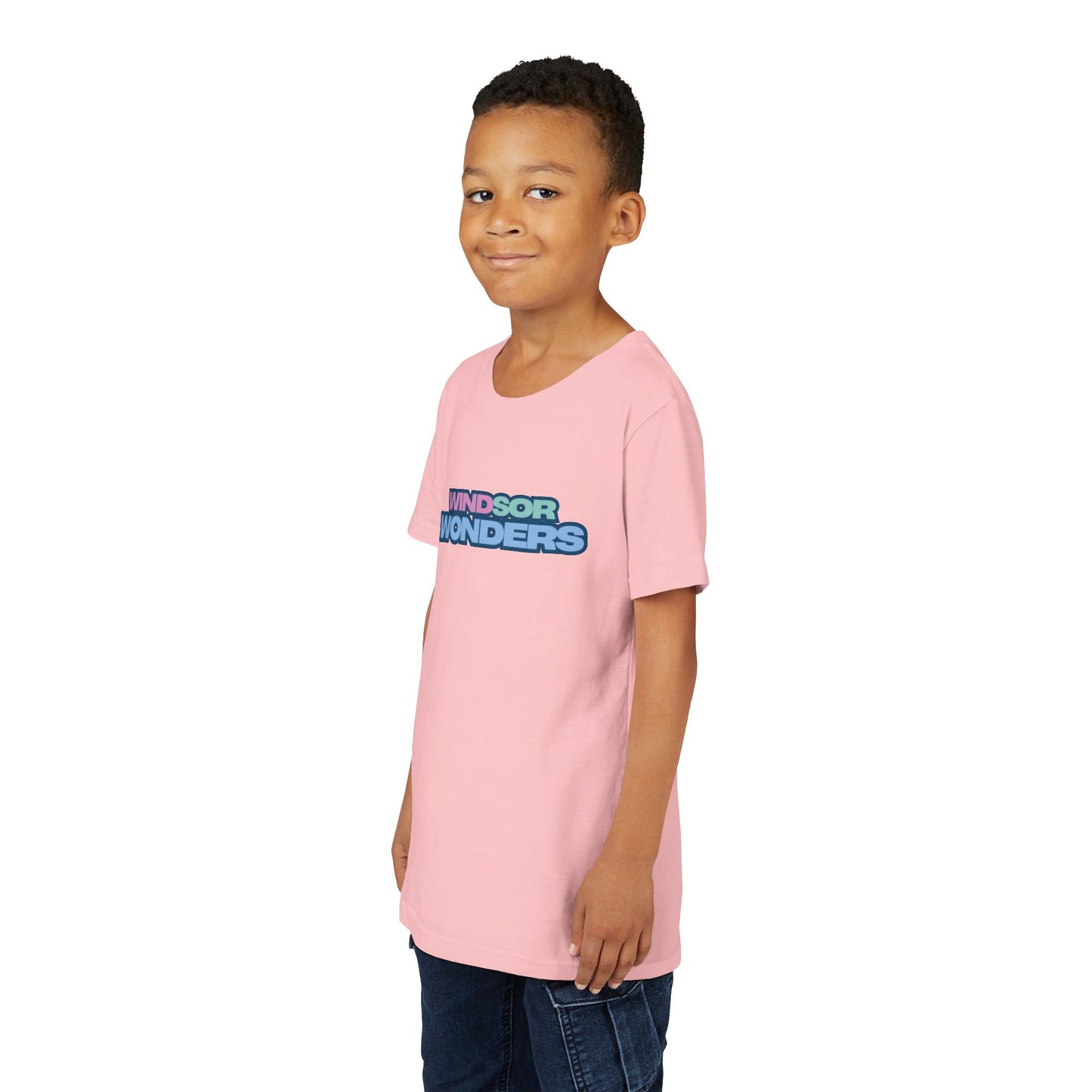Windsor Wonders Youth Short Sleeve Tee - 'Windsor Wonders' Graphic T-Shirt, Fun Summer Wear, Gift for Kids, Adventure Apparel, Family Outing