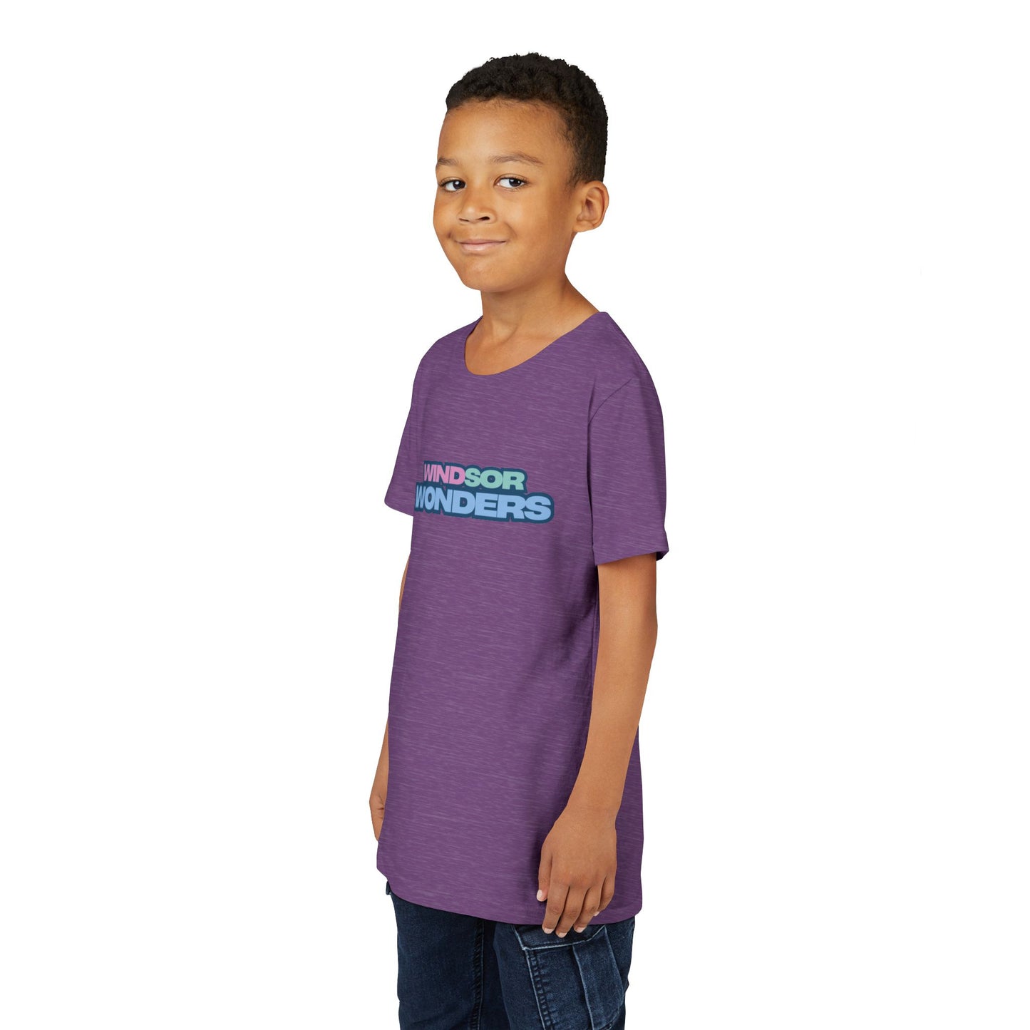 Windsor Wonders Youth Short Sleeve Tee - 'Windsor Wonders' Graphic T-Shirt, Fun Summer Wear, Gift for Kids, Adventure Apparel, Family Outing