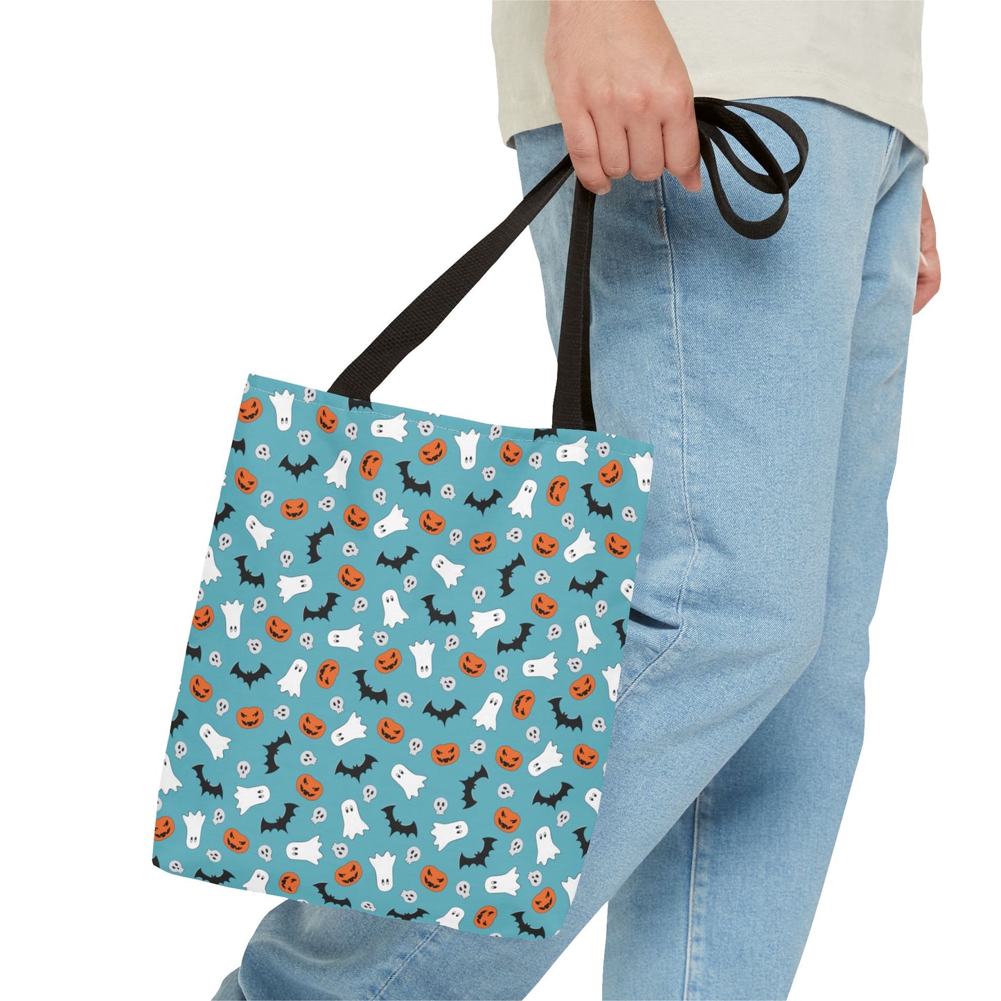 Windsor Wonders Blue Halloween Tote Bag (AOP)