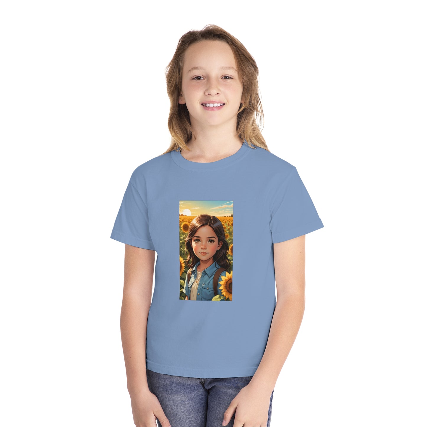 Windsor Wonders Madi Sunflower Youth Midweight Tee