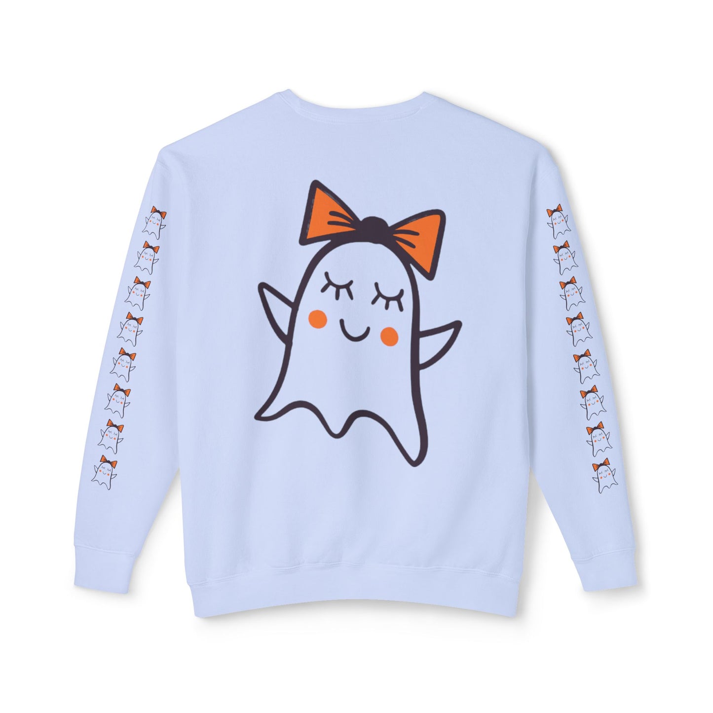Cute Ghosts Unisex Lightweight Crewneck Sweatshirt