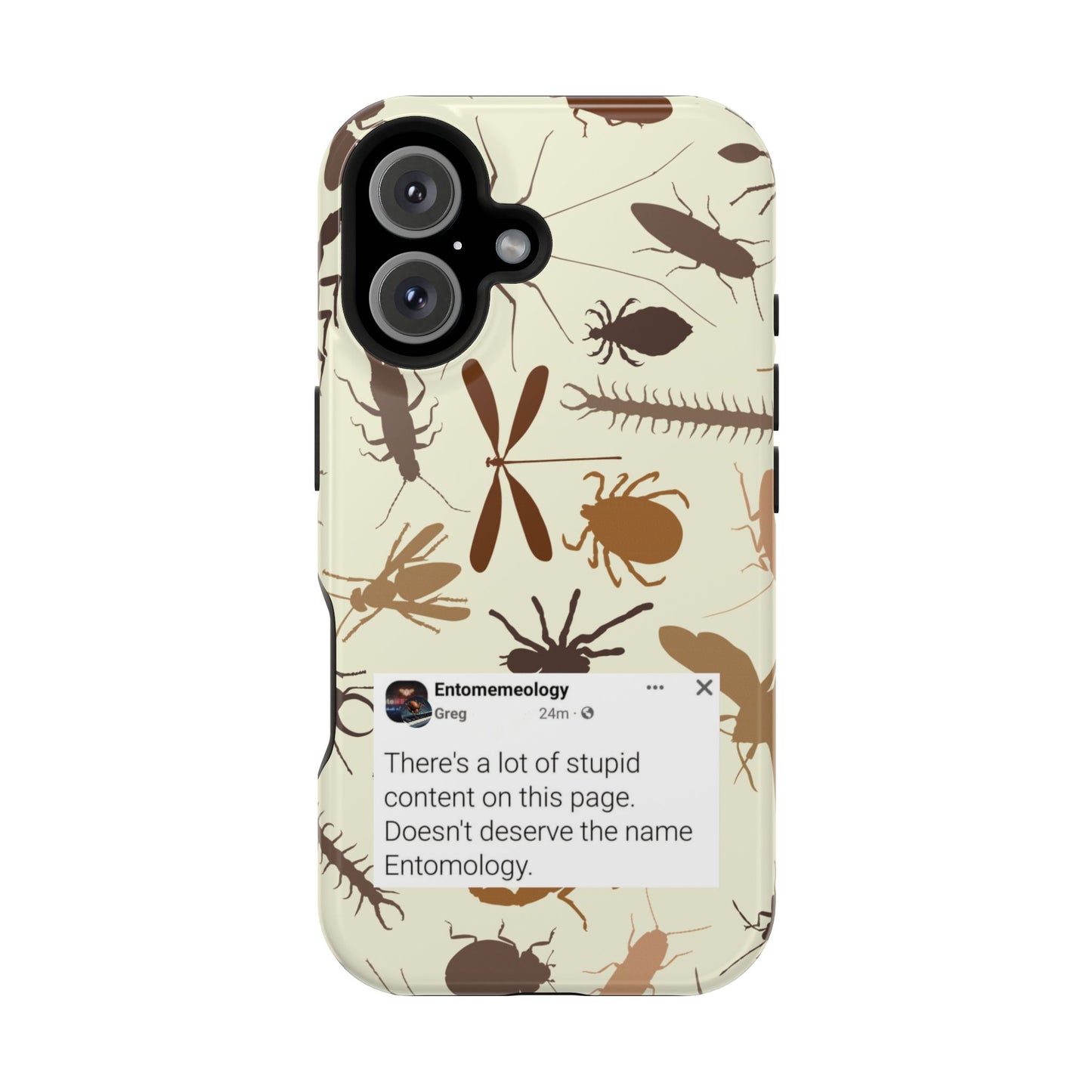 Unique Entomemeology Greg Bug Design Magnetic Tough Cases, Insect Lover Phone Cover, Durable Smartphone Case, Entomology Gift for Nature Enthusiasts, [...]