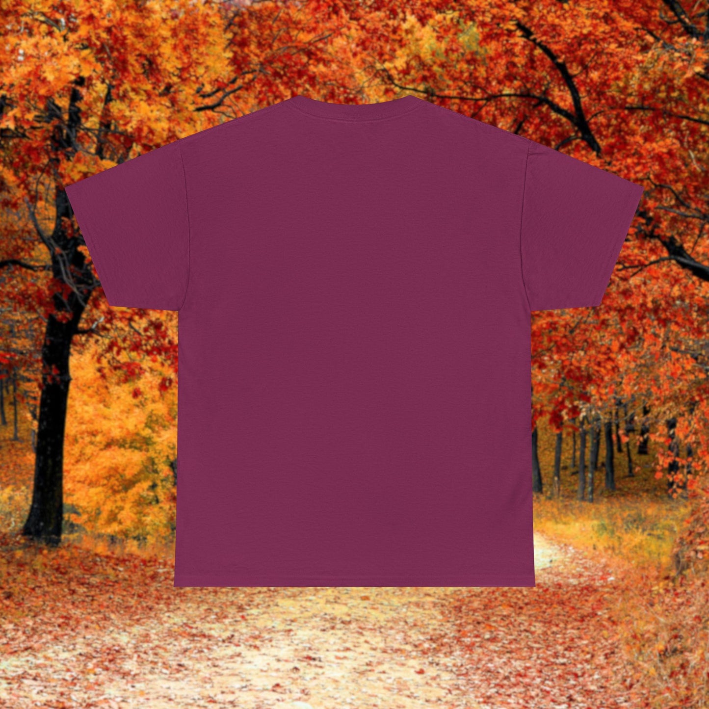 Autumn Tree Clown Tee, Unisex Cotton Shirt, Fall Fashion, Nature Lover Gift, Seasonal Wear, Thanksgiving Apparel