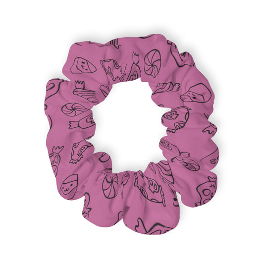 Windsor Wonders Light Pink Halloween Candy Scrunchie