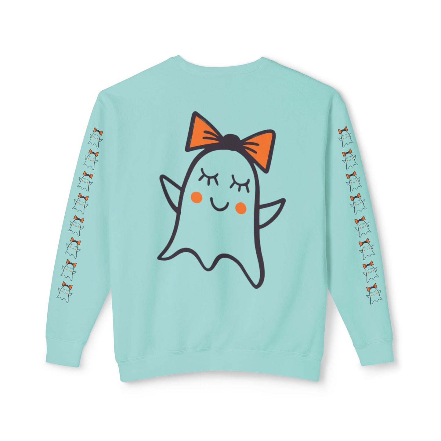Cute Ghosts Unisex Lightweight Crewneck Sweatshirt