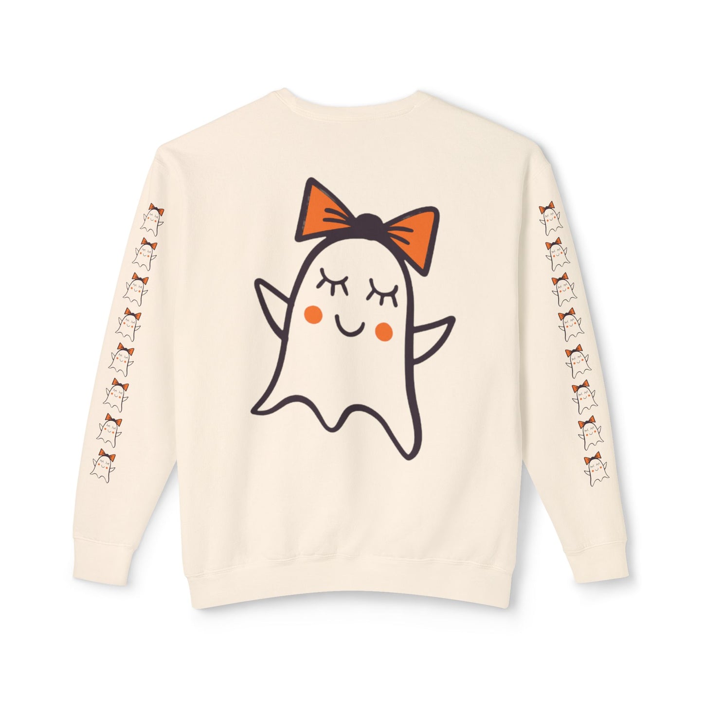 Cute Ghosts Unisex Lightweight Crewneck Sweatshirt