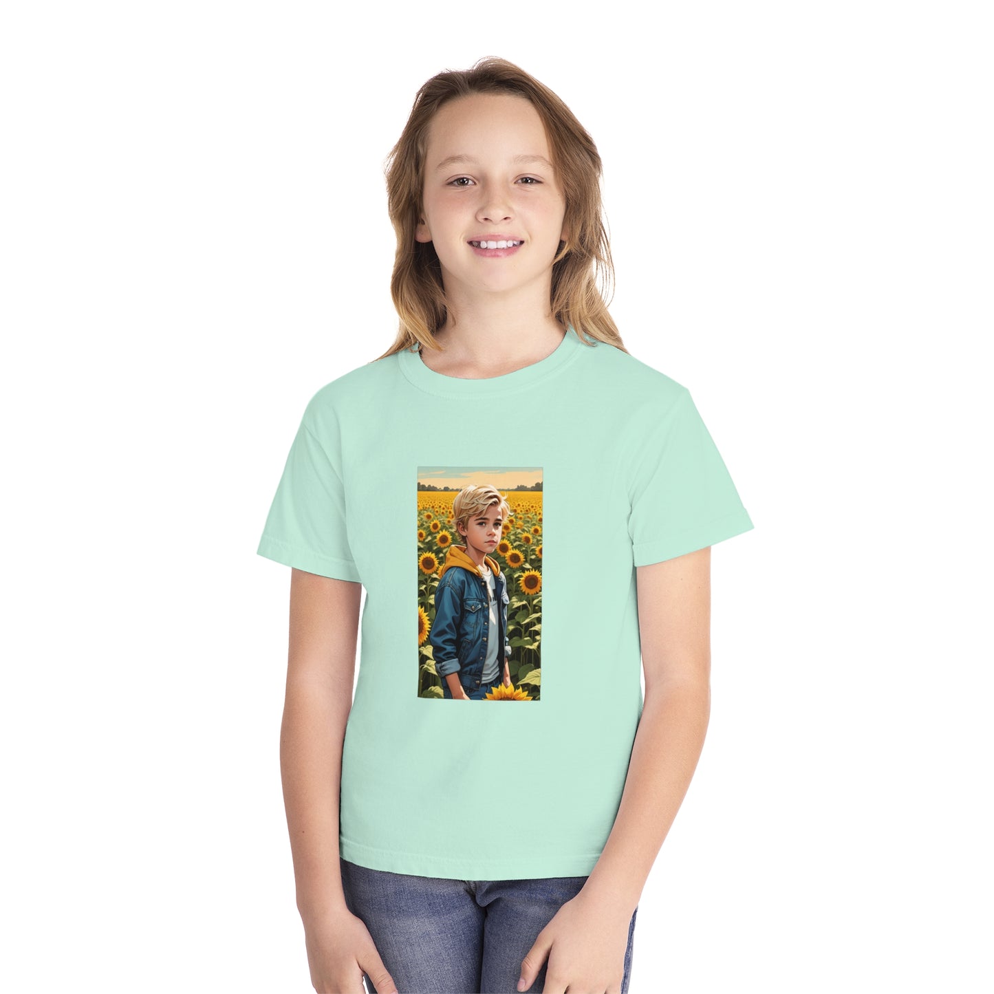Windsor Wonders Spencer Jr Sunflower Youth Midweight Tee