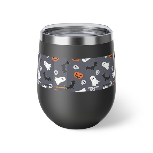 Windsor Wonders Dark Grey Halloween Copper Vacuum Insulated Cup, 12oz