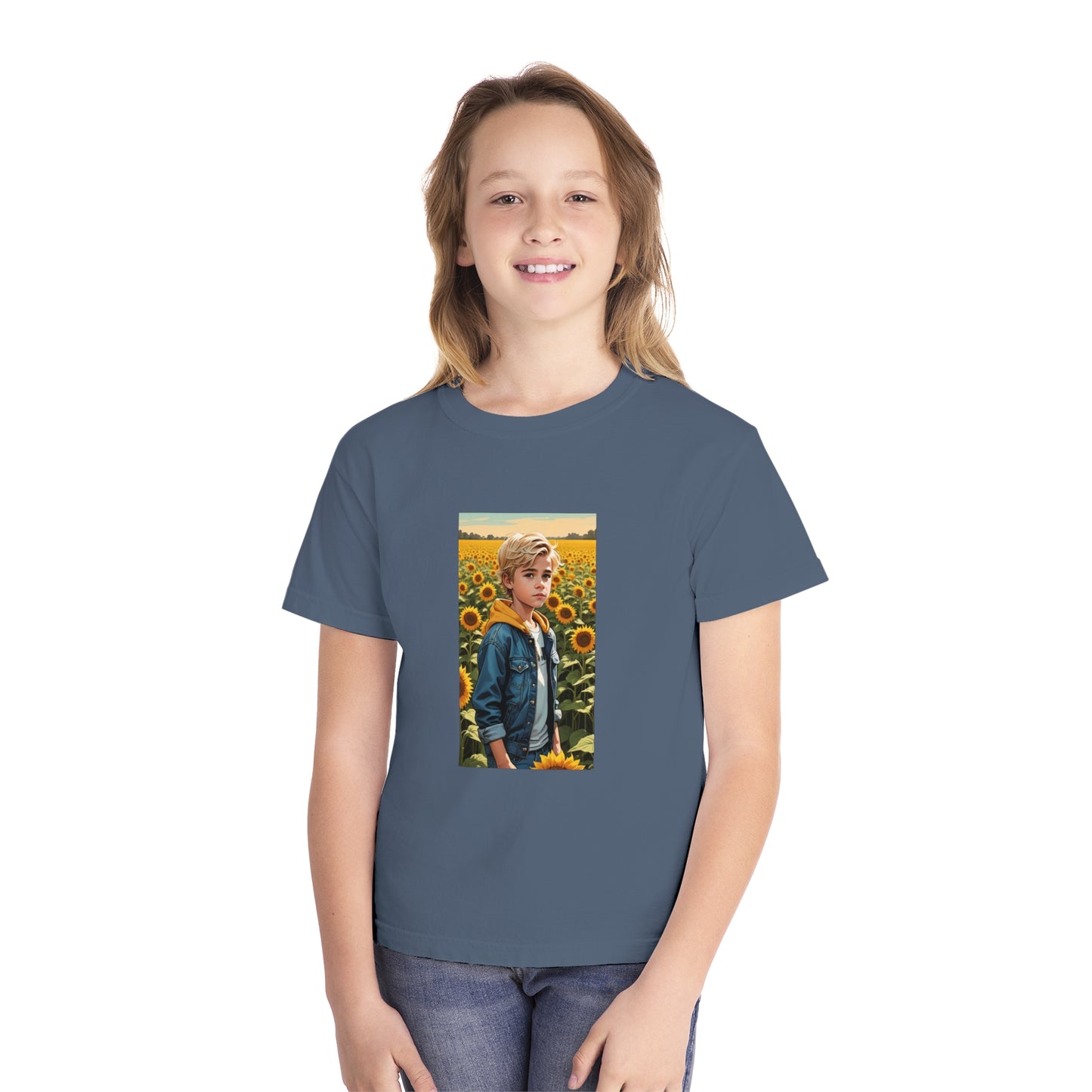 Windsor Wonders Spencer Jr Sunflower Youth Midweight Tee