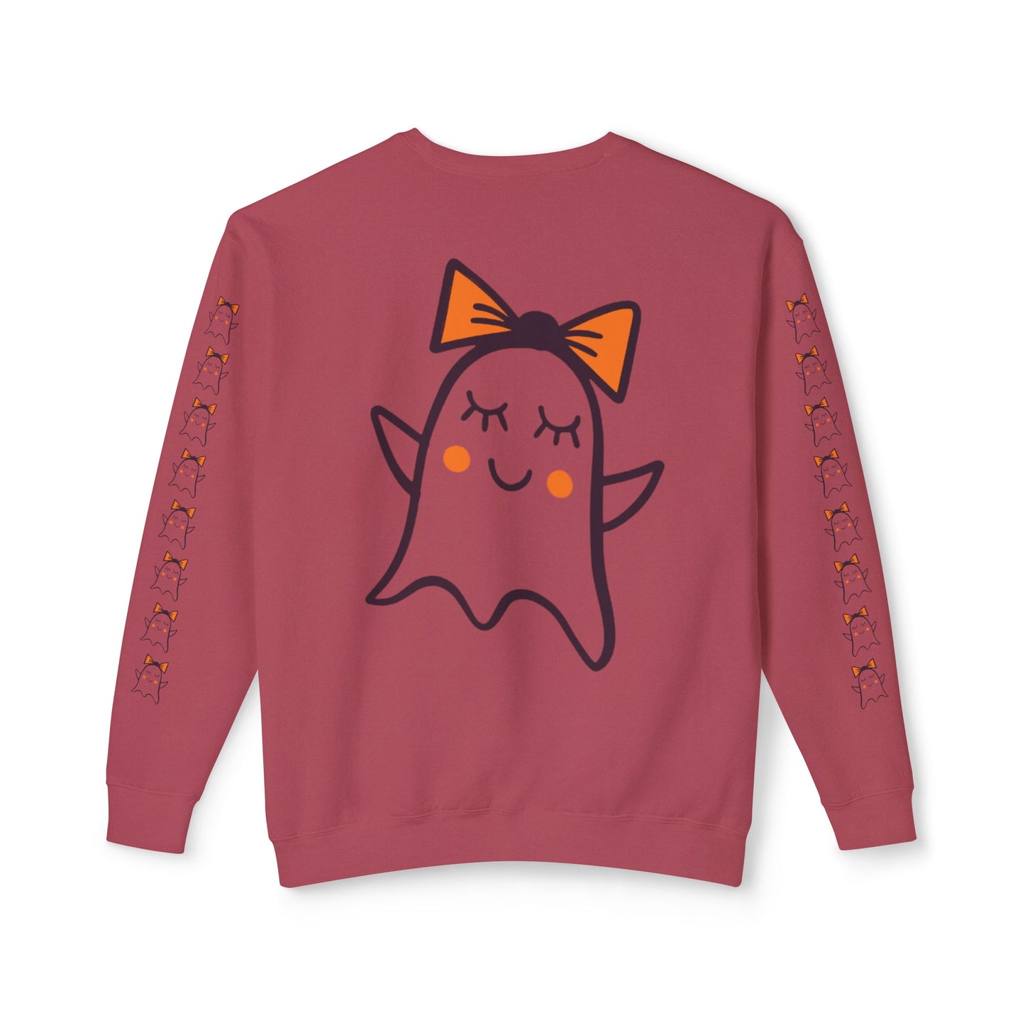 Cute Ghosts Unisex Lightweight Crewneck Sweatshirt