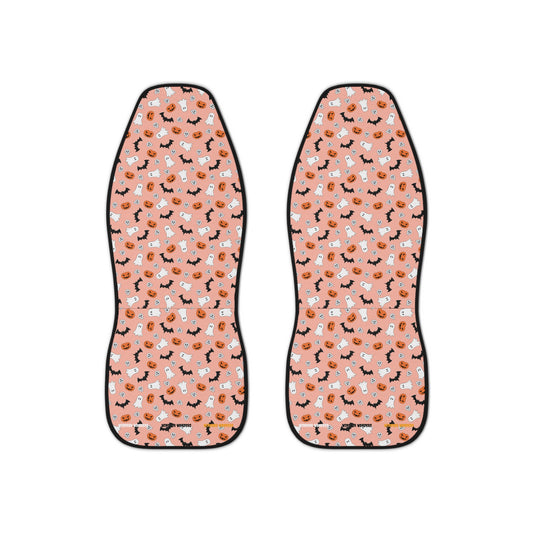 Windsor Wonders Orange Halloween Car Seat Covers