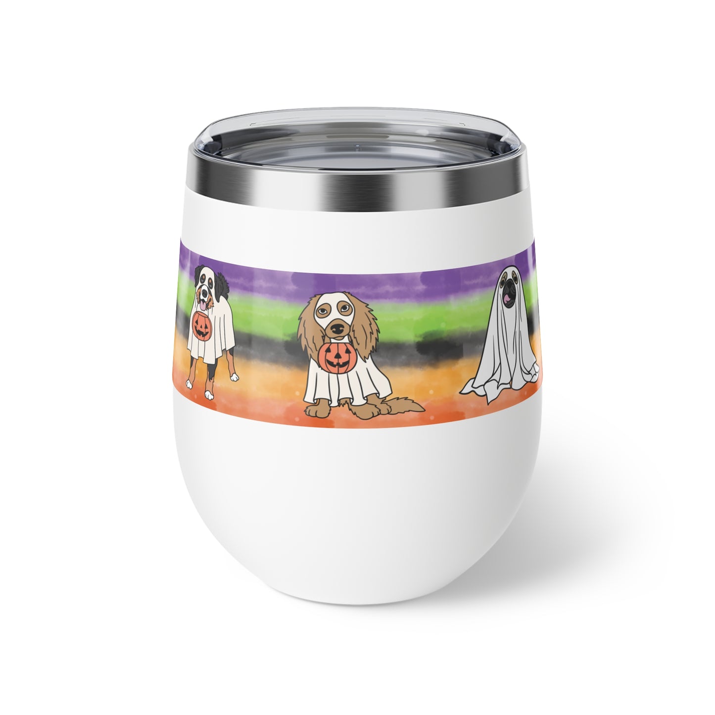 Windsor Wonders Ghost Dogs Copper Vacuum Insulated Cup, 12oz