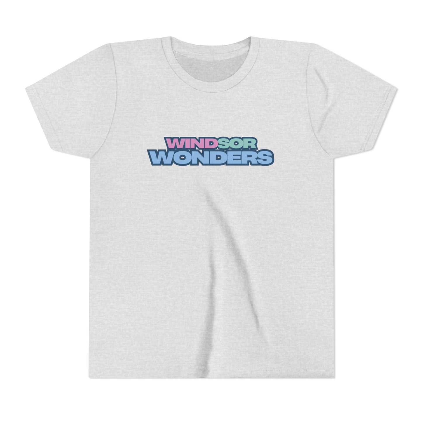 Windsor Wonders Youth Short Sleeve Tee - 'Windsor Wonders' Graphic T-Shirt, Fun Summer Wear, Gift for Kids, Adventure Apparel, Family Outing