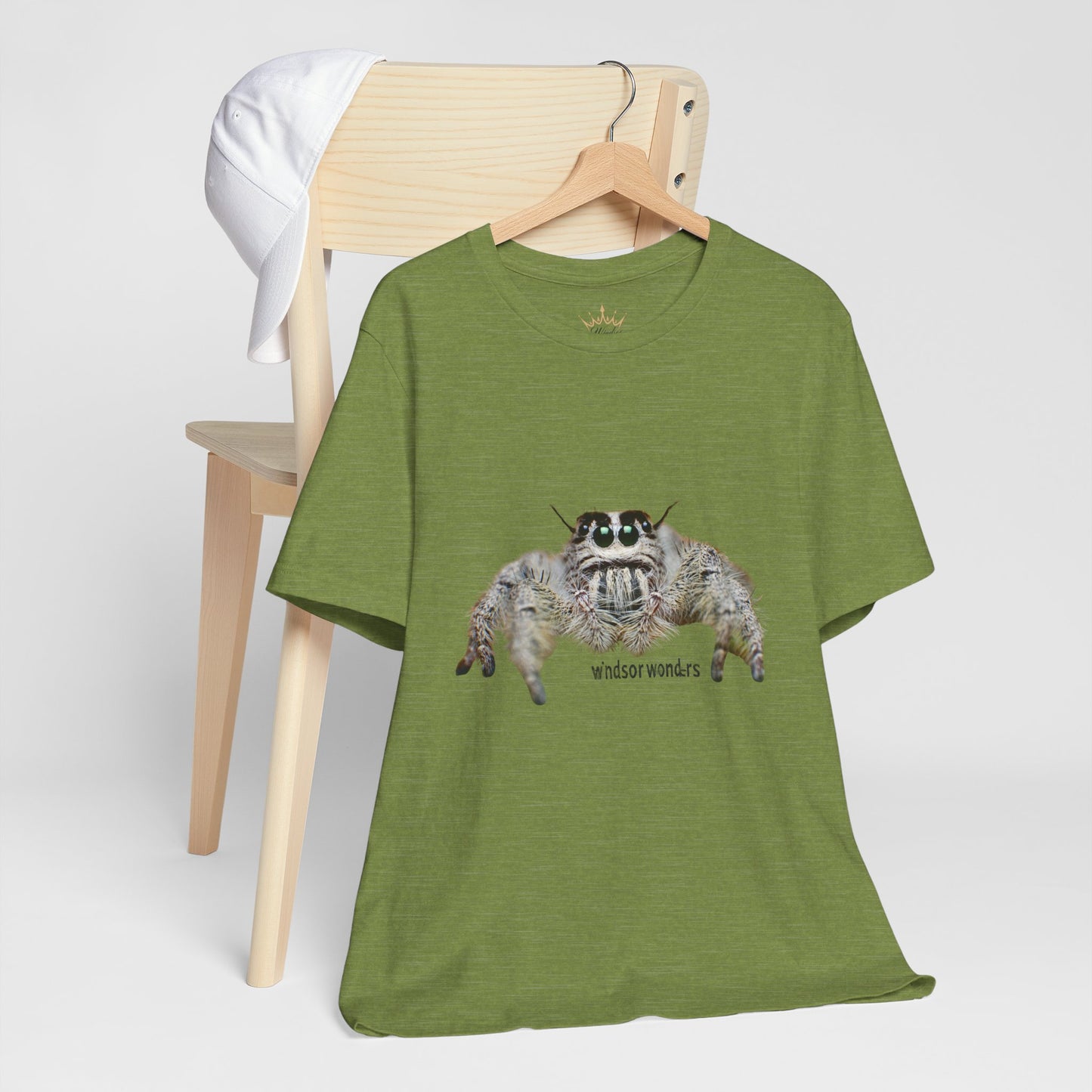 Windsor Wonders Spooder-Inspired Unisex Tee, Cute Cat Shirt, Animal Lover Gift, Fun Graphic Tees, Unique Casual Wear
