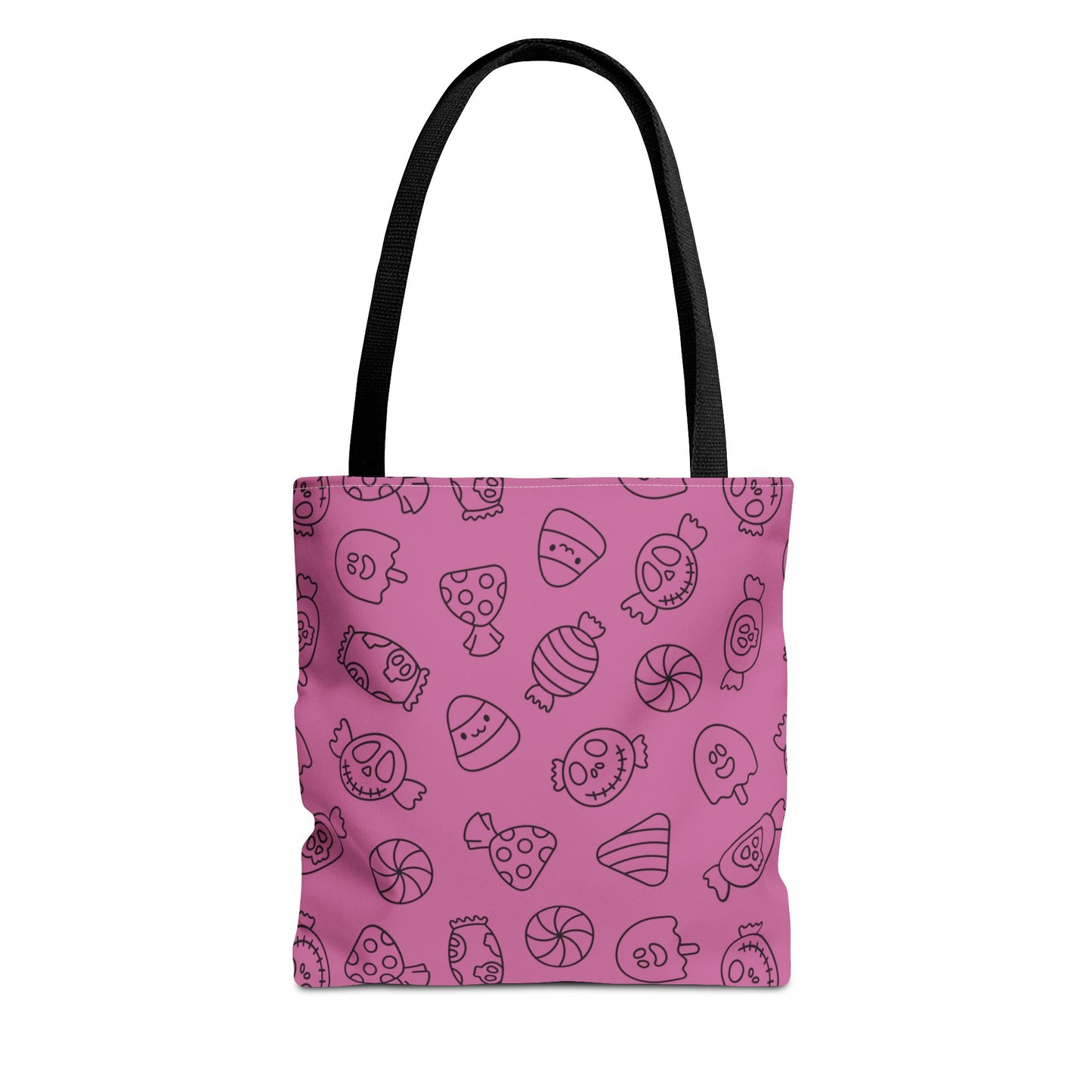 Windsor Wonders Light Pink Halloween Candy Tote Bag (AOP)