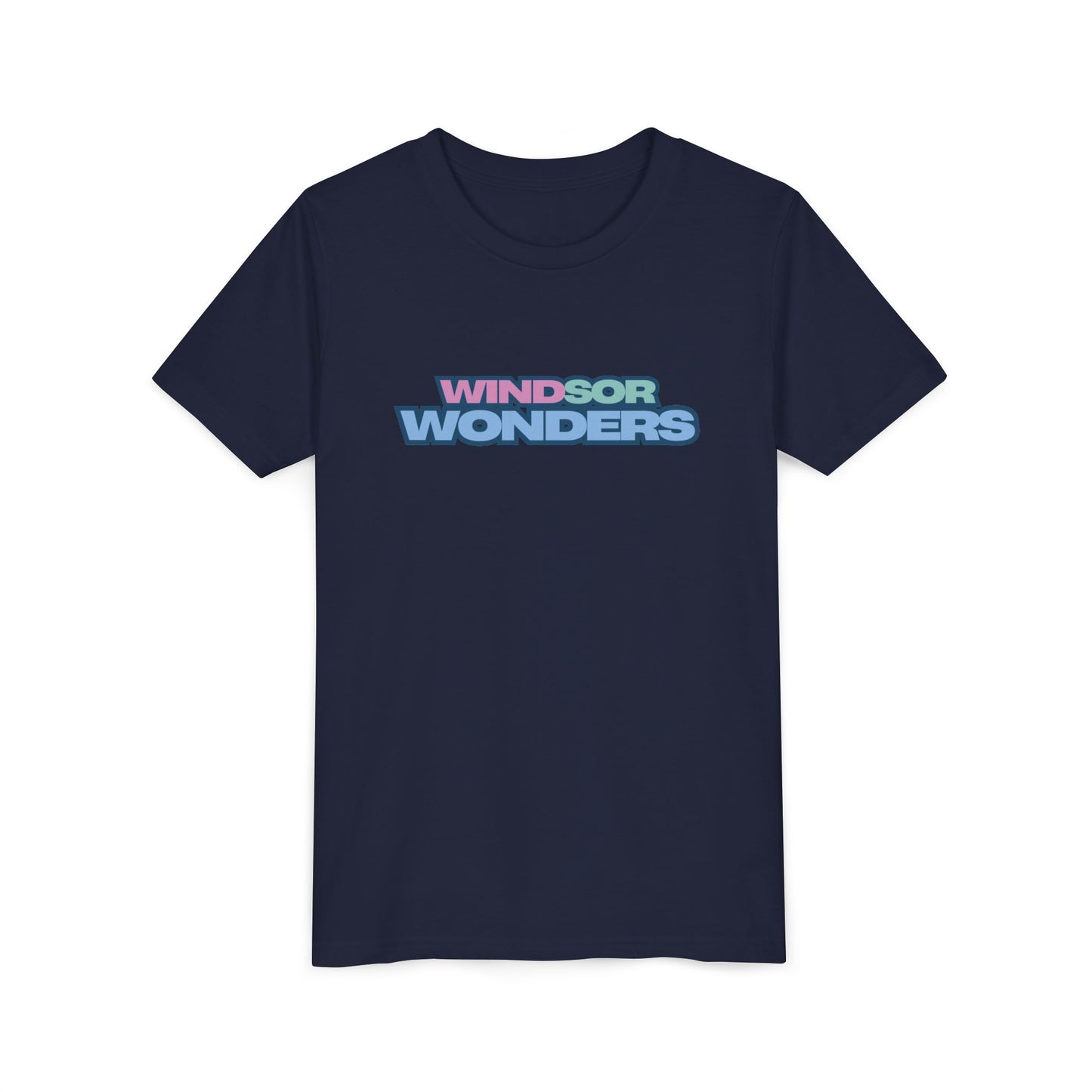 Windsor Wonders Youth Short Sleeve Tee - 'Windsor Wonders' Graphic T-Shirt, Fun Summer Wear, Gift for Kids, Adventure Apparel, Family Outing