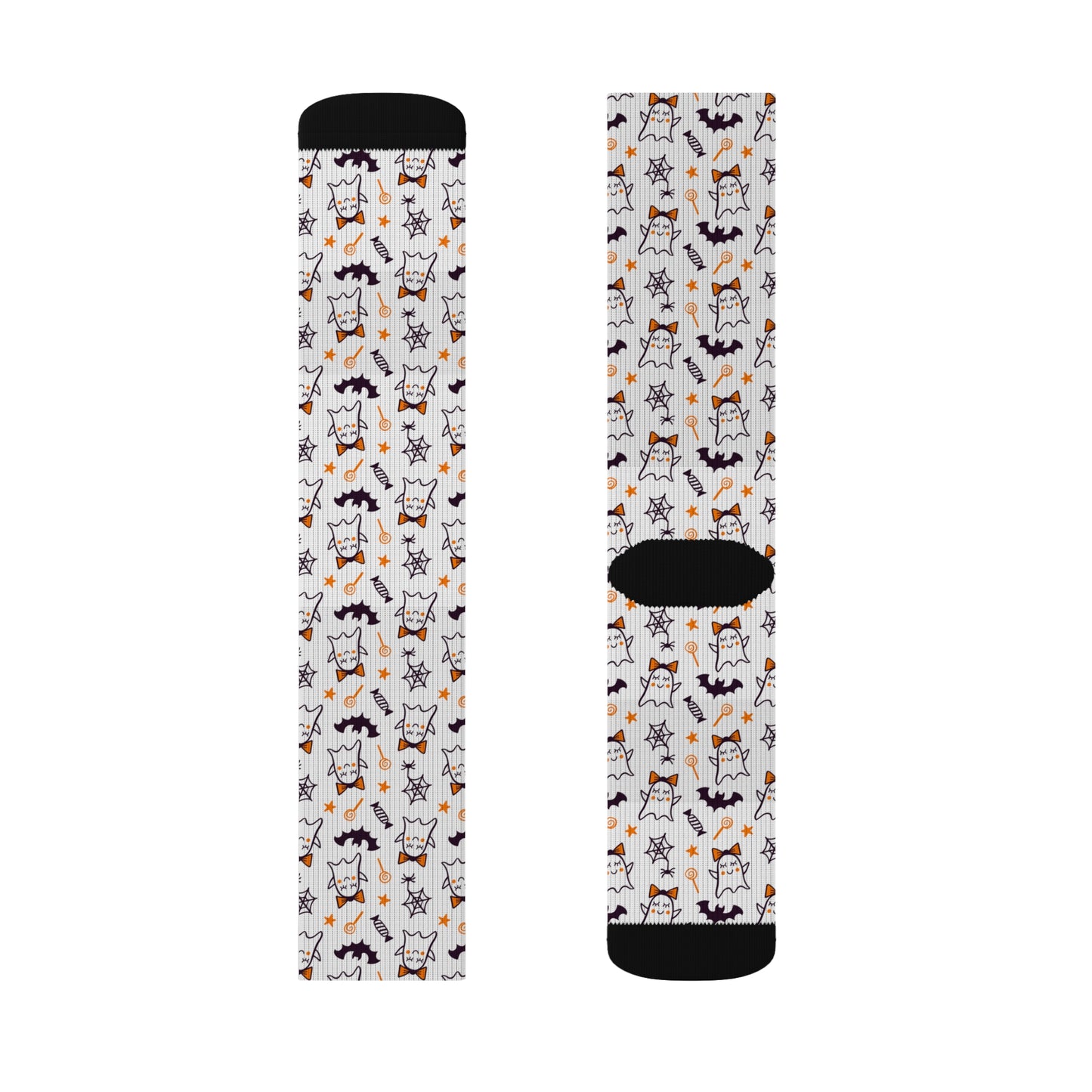 Windsor Wonders Cute Ghosts Sublimation Socks