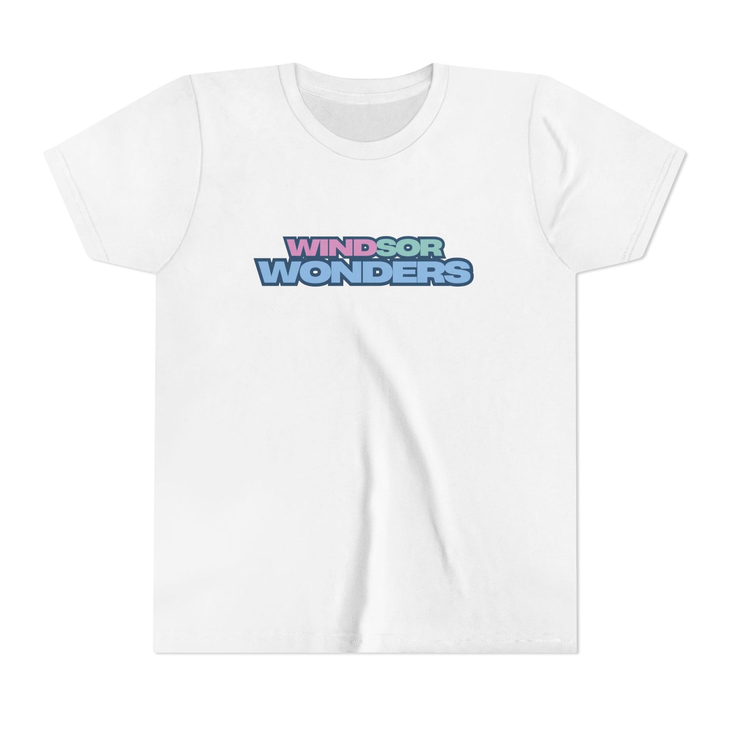 Windsor Wonders Youth Short Sleeve Tee - 'Windsor Wonders' Graphic T-Shirt, Fun Summer Wear, Gift for Kids, Adventure Apparel, Family Outing