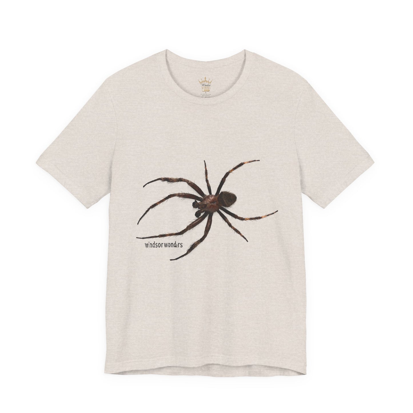 Weaver Spider Tee - Unisex Jersey Short Sleeve Tee, Halloween Shirt, Graphic Tee for Nature Lovers, Gift for Arachnophobes, Casual Wear