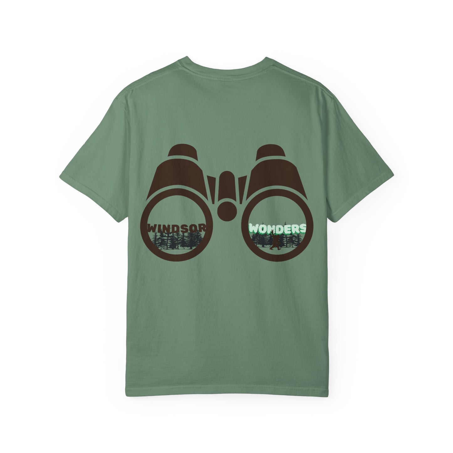Unisex Windsor Wonders Back Binoculars T-Shirt, Nature Lover Gift, Outdoor Adventure Tee, Gift for Her, Hiking Shirt, Summer Casual Wear