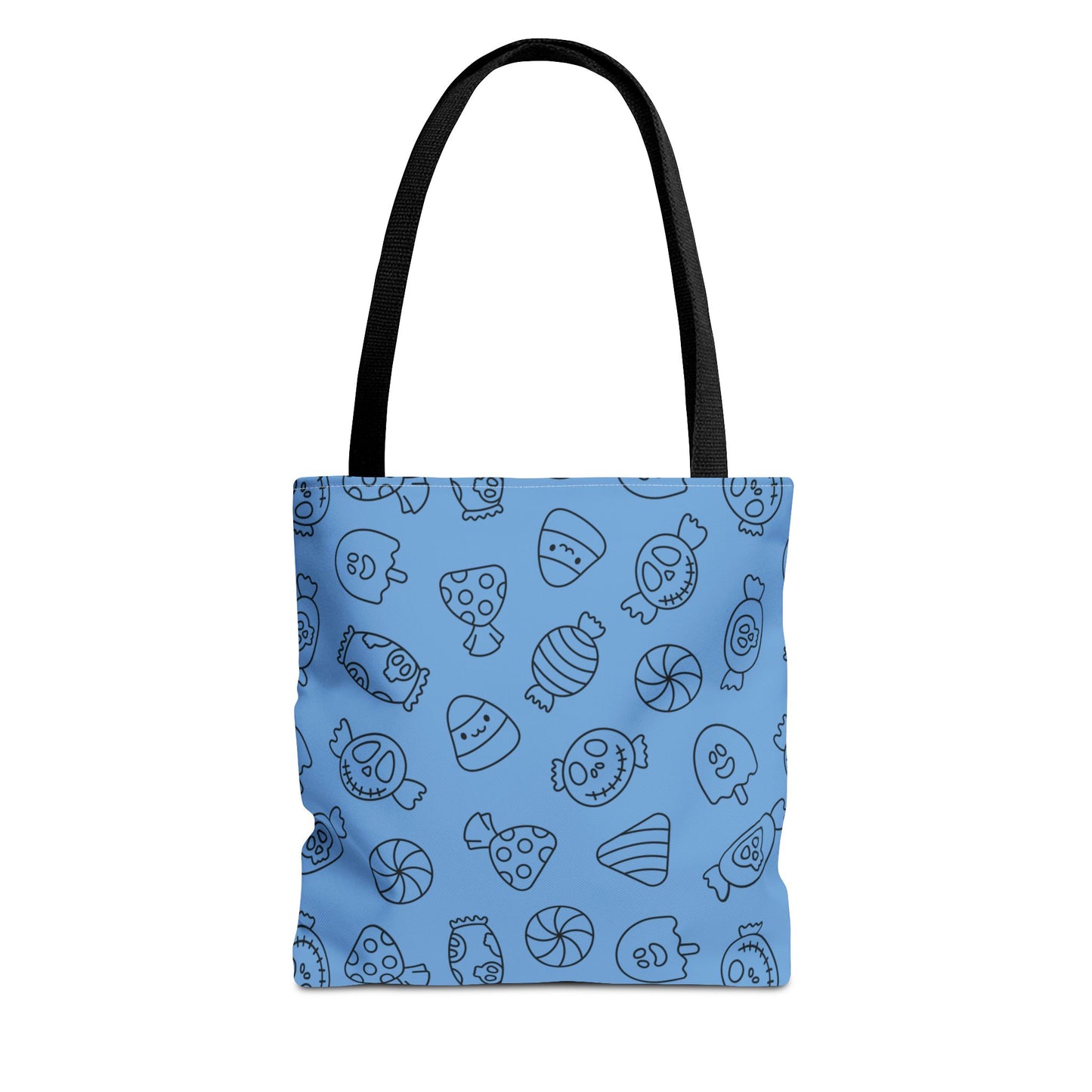 Windsor Wonders Light Blue Halloween Candy Tote Bag (AOP)