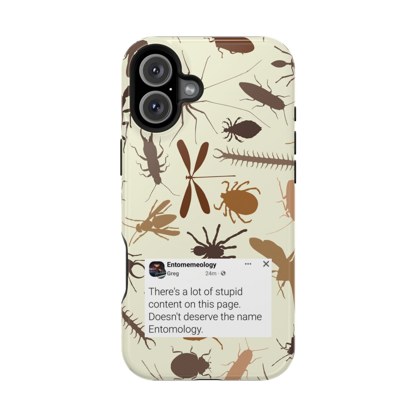 Unique Entomemeology Greg Bug Design Magnetic Tough Cases, Insect Lover Phone Cover, Durable Smartphone Case, Entomology Gift for Nature Enthusiasts, [...]