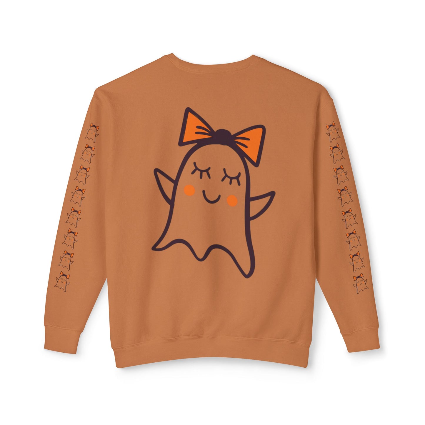 Cute Ghosts Unisex Lightweight Crewneck Sweatshirt