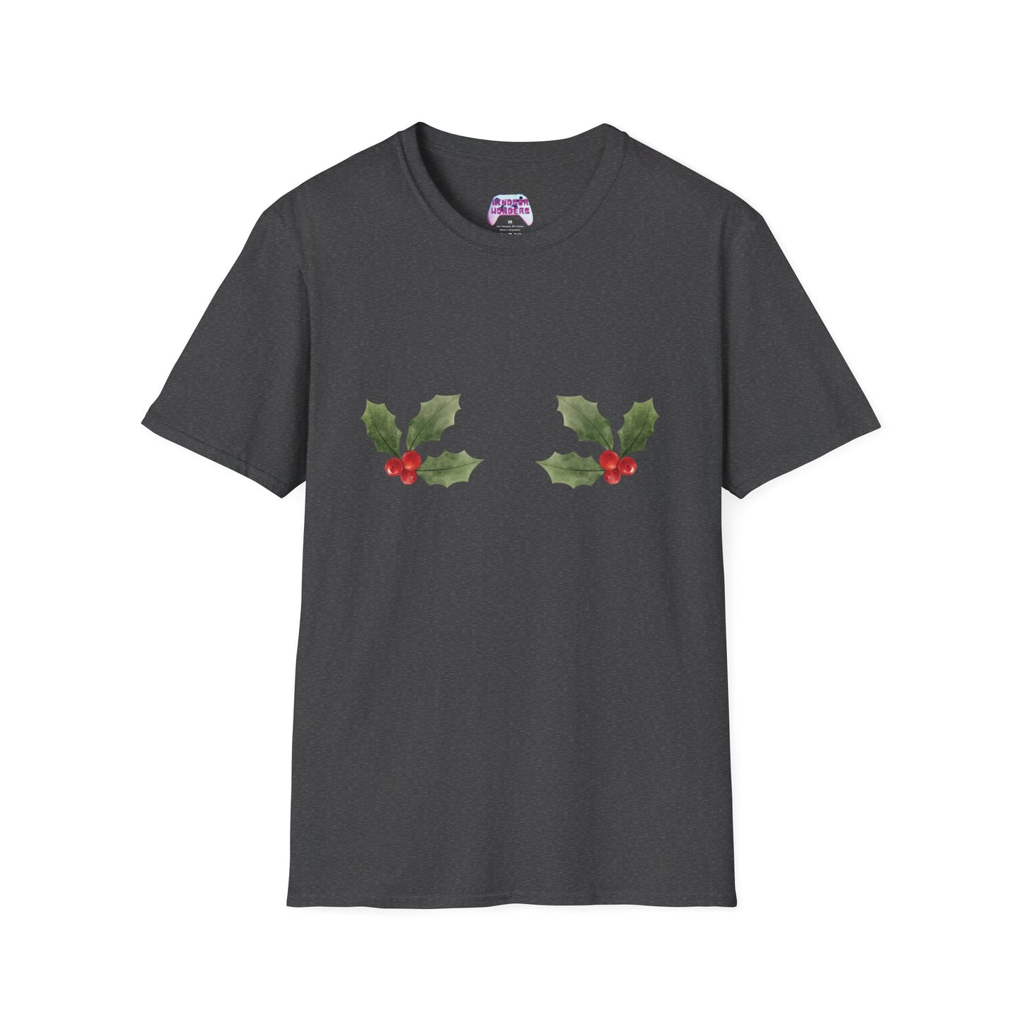 Windsor Wonders Holly Berries Unisex Softstyle T-Shirt