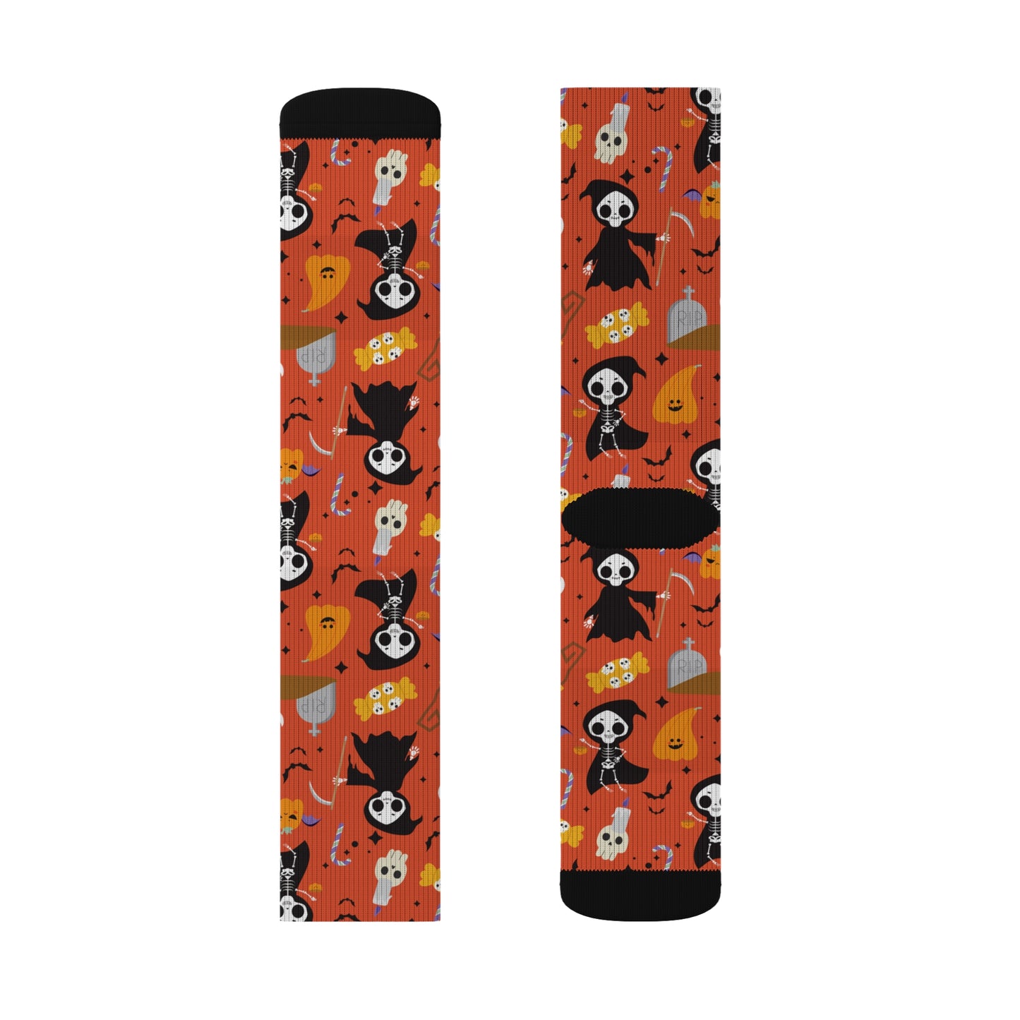 Windsor Wonders Reaper Halloween Sublimation Socks