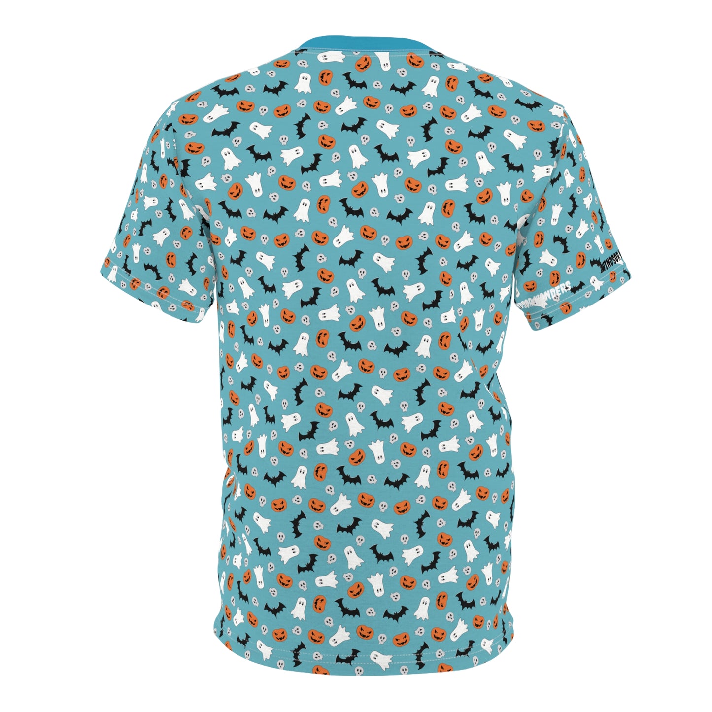 Windsor Wonders Blue Halloween Unisex Cut & Sew Tee (AOP)