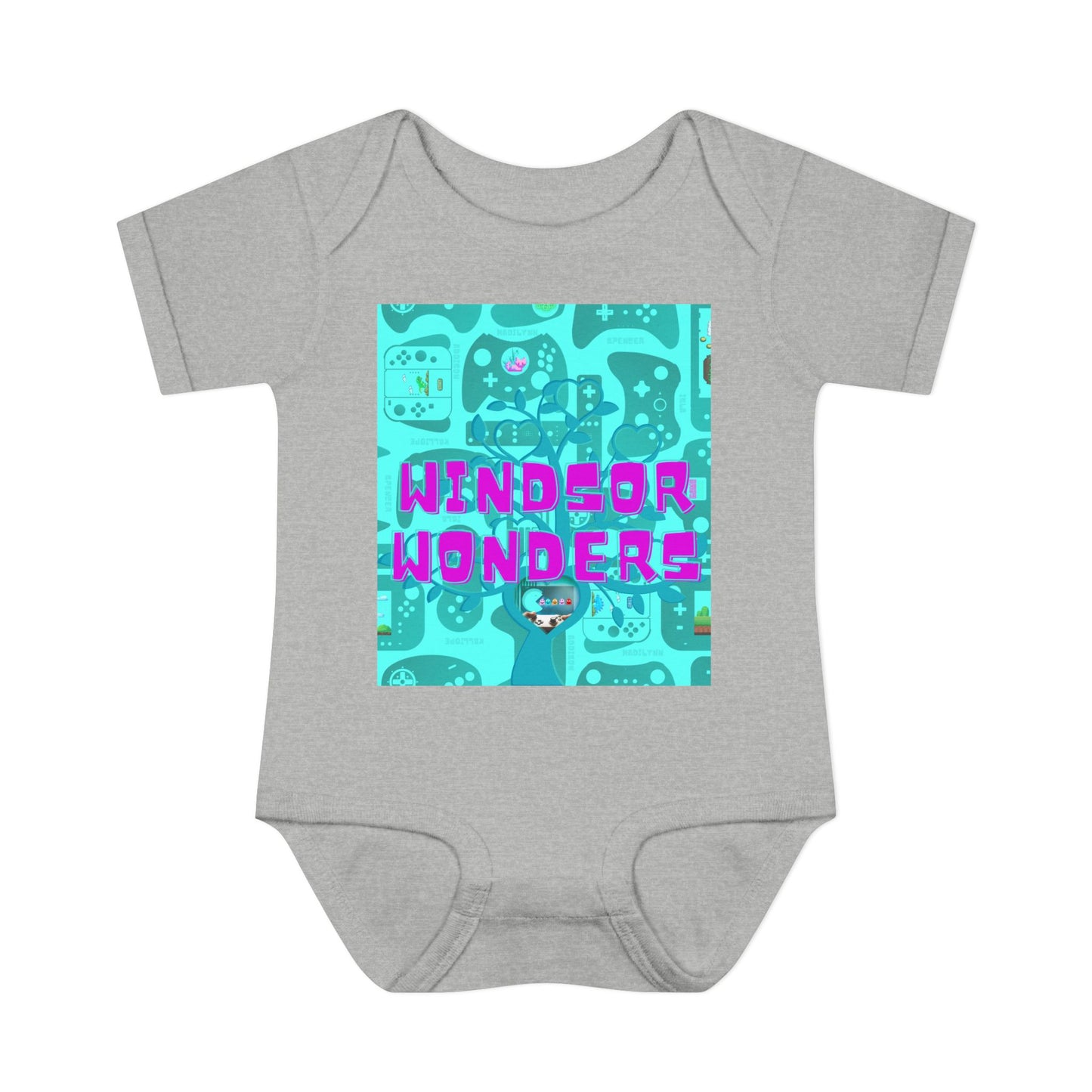 The Windsor Wondsie - Windsor Wonders Games Infant Baby Rib Bodysuit