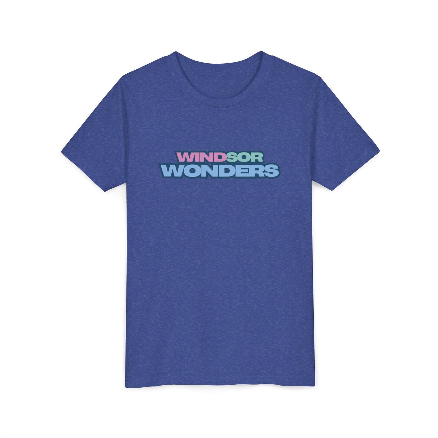 Windsor Wonders Youth Short Sleeve Tee - 'Windsor Wonders' Graphic T-Shirt, Fun Summer Wear, Gift for Kids, Adventure Apparel, Family Outing