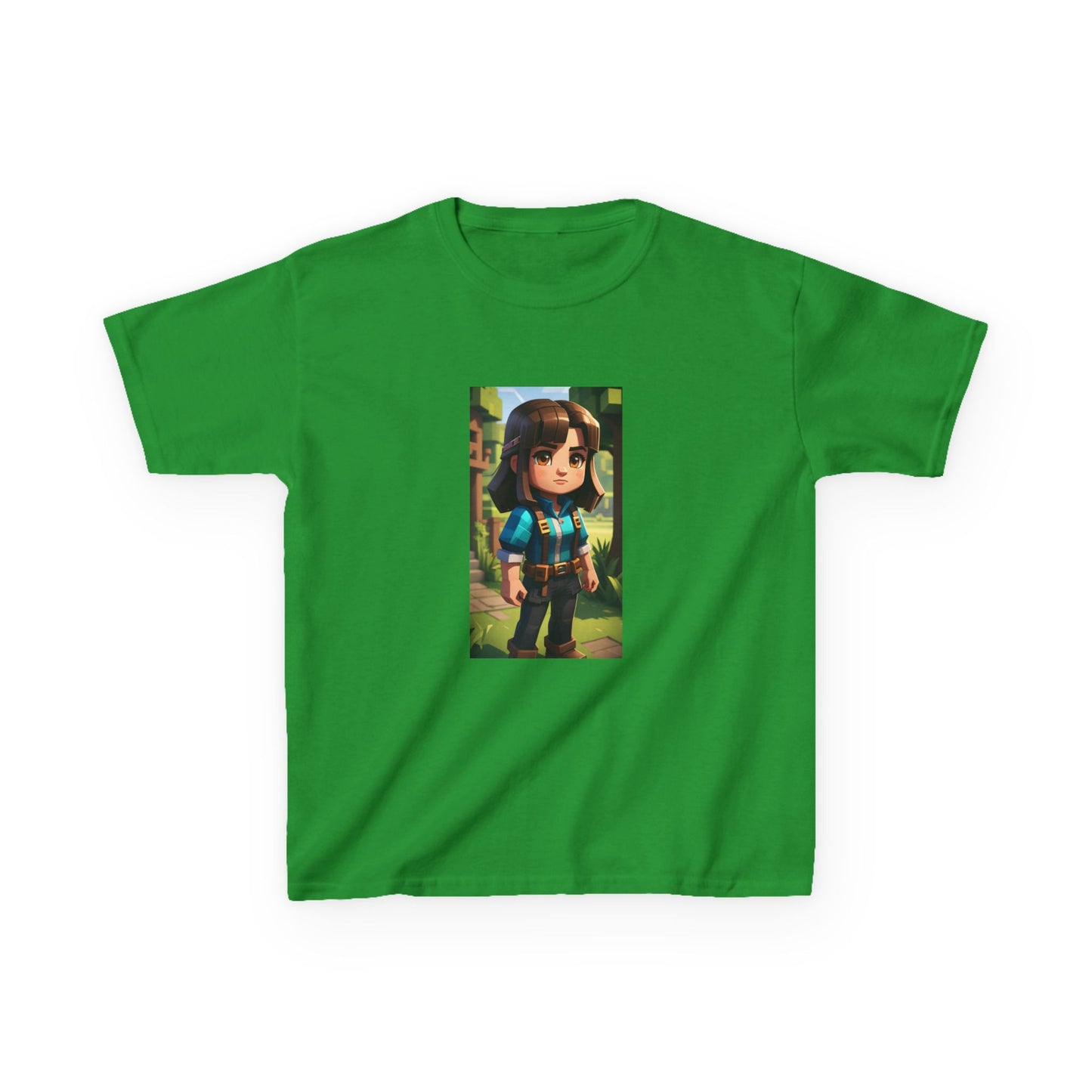 Windsor Wonders Block Gamer Girl Kids Heavy Cotton™ Tee