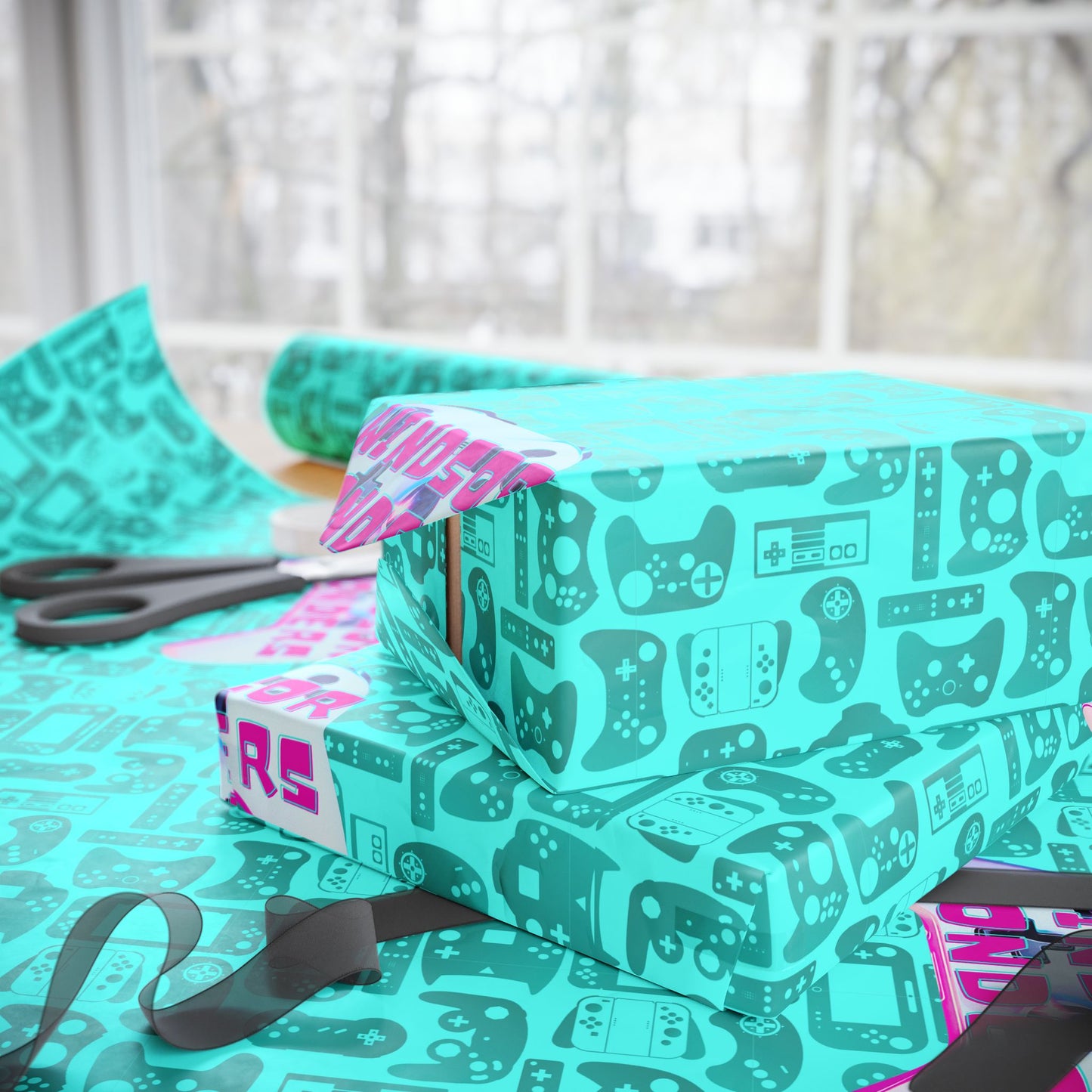 Windsor Wonders Game Controller Wrapping Papers