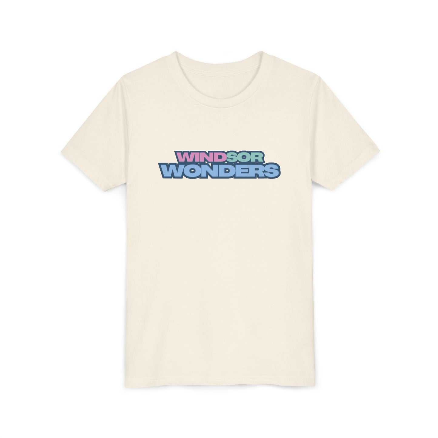 Windsor Wonders Youth Short Sleeve Tee - 'Windsor Wonders' Graphic T-Shirt, Fun Summer Wear, Gift for Kids, Adventure Apparel, Family Outing