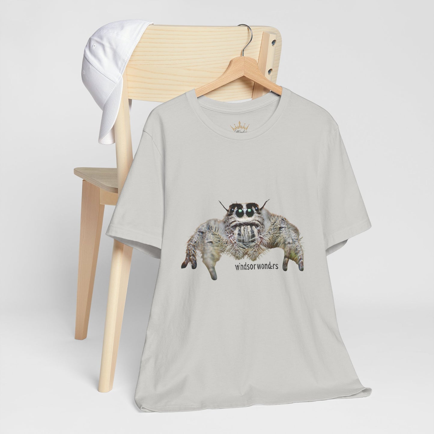 Windsor Wonders Spooder-Inspired Unisex Tee, Cute Cat Shirt, Animal Lover Gift, Fun Graphic Tees, Unique Casual Wear