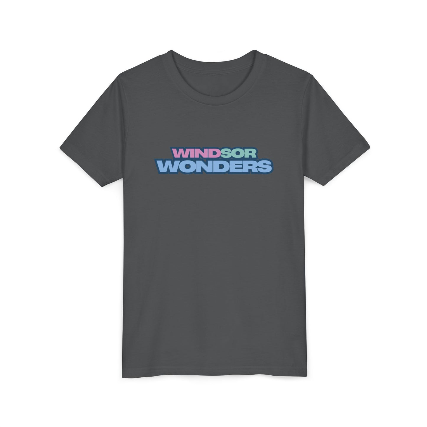 Windsor Wonders Youth Short Sleeve Tee - 'Windsor Wonders' Graphic T-Shirt, Fun Summer Wear, Gift for Kids, Adventure Apparel, Family Outing