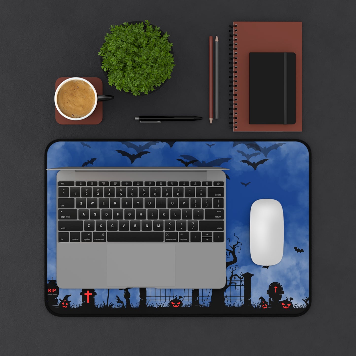 Windsor Wonders Dark Blue Graveyard Desk Mat