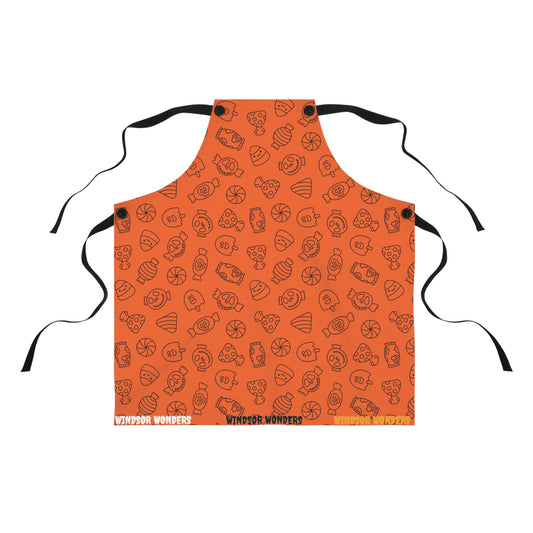Windsor Wonders Orange Halloween Candy Apron (AOP)